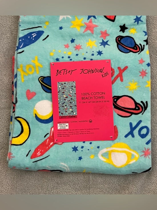 Betsey Johnson Other - Betsey Johnson Space Adventure Beach Towel